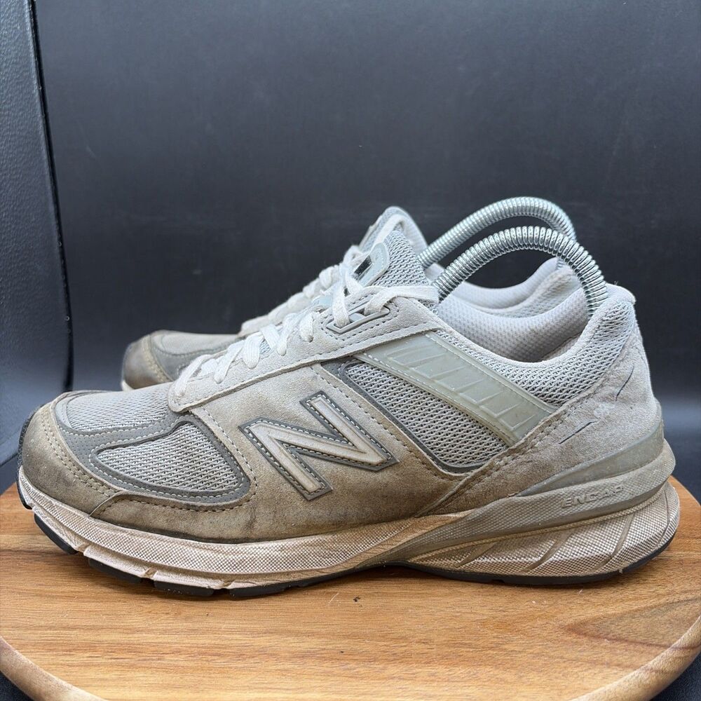 New Balance 990v5 Womens Size 8.5 Running Shoes Castlerock Sneakers USA Made